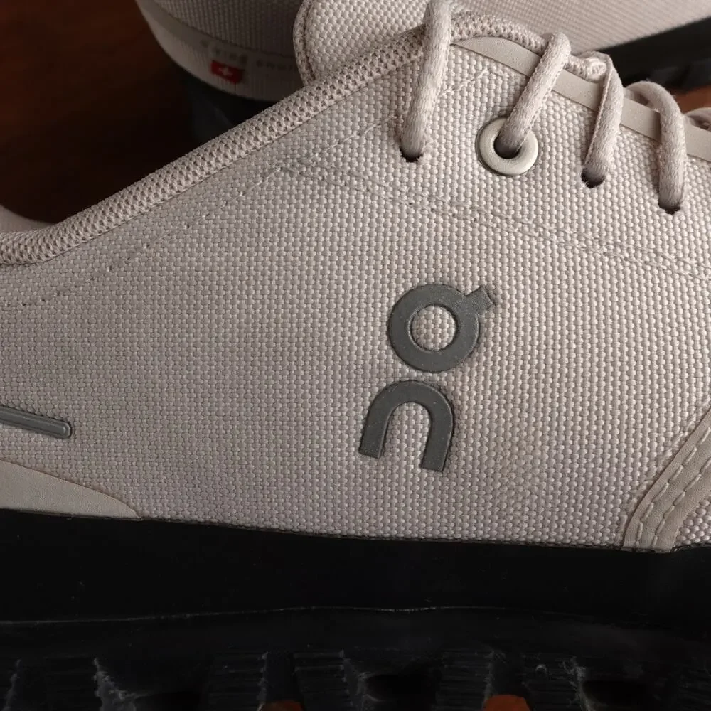 On Running Men's Athletic Shoes in White and Black